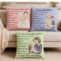 Even When I'm Not Close Gift For Grandkids Watercolor Photo - Personalized Pillow