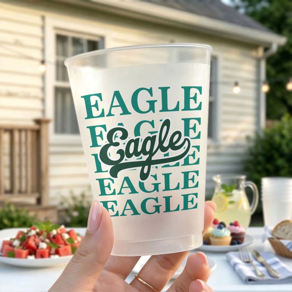 Game Day Custom Mascot Name - Personalized Cups