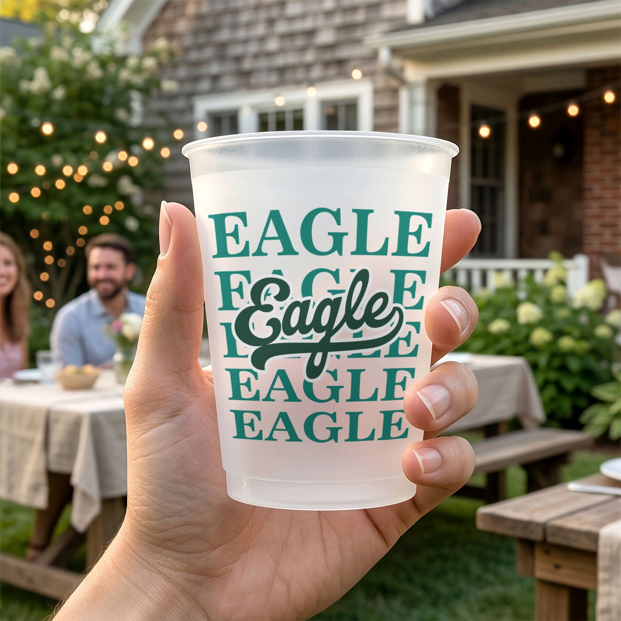 Game Day Custom Mascot Name - Personalized Cups