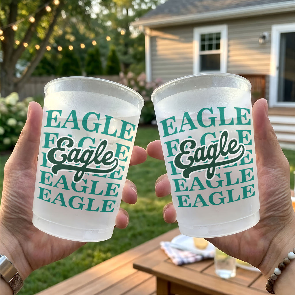 Game Day Custom Mascot Name - Personalized Cups