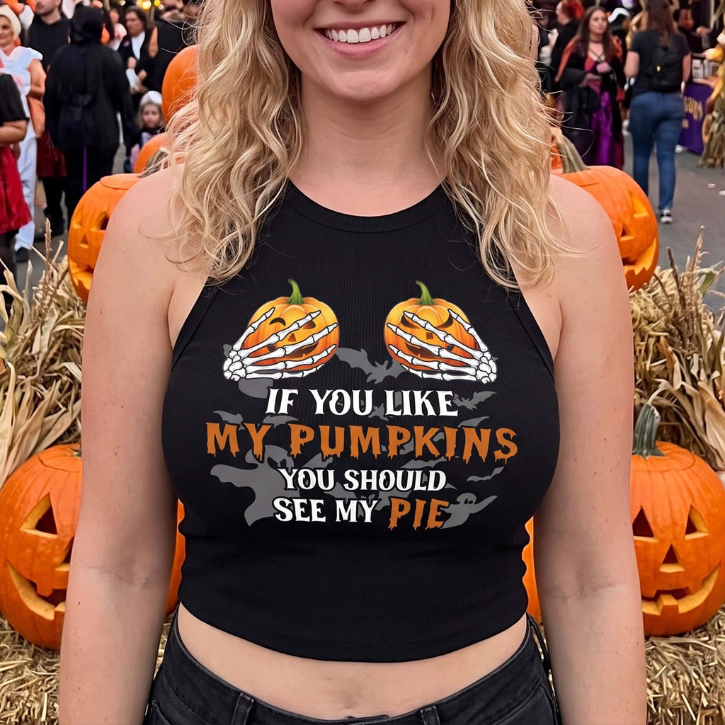 Halloween Costume Naughty Gift For Wife Girlfriend - Custom Tank Top