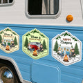 Home Is Where We Park It - Personalized Bumper Sticker