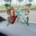 I Am Always With You Memorial Gifts Loss Of Loved Ones - Personalized Rear View Mirror Accessory