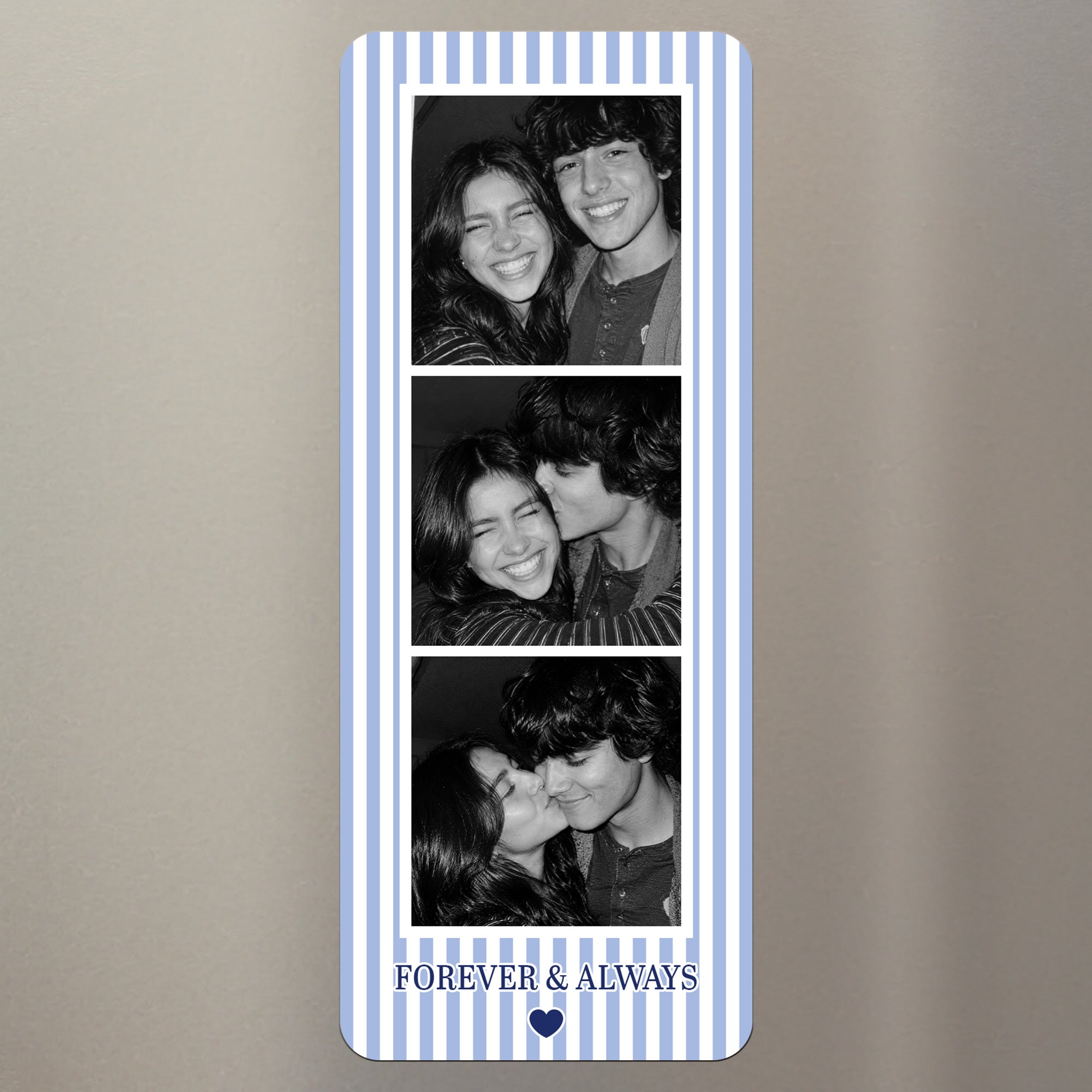 Mini Photo Booth Strip Couple - Personalized Magnet