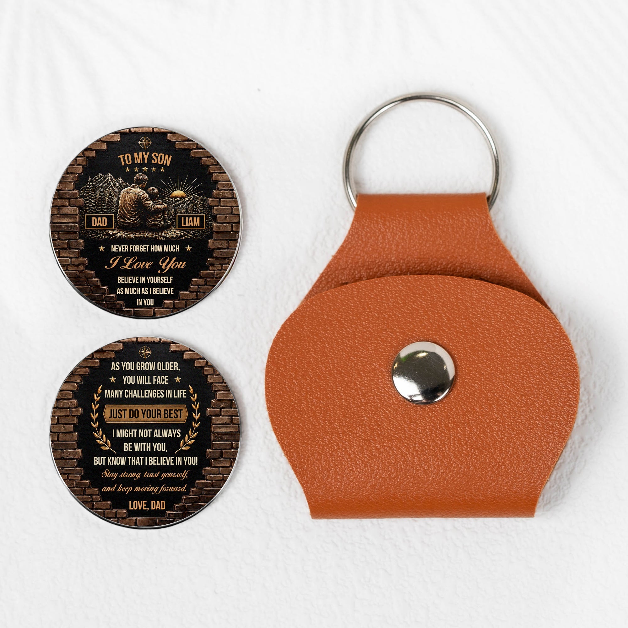 Personalized Birthday Gifts For Daughter Son Just Do Your Best - Personalized Pocket Hug