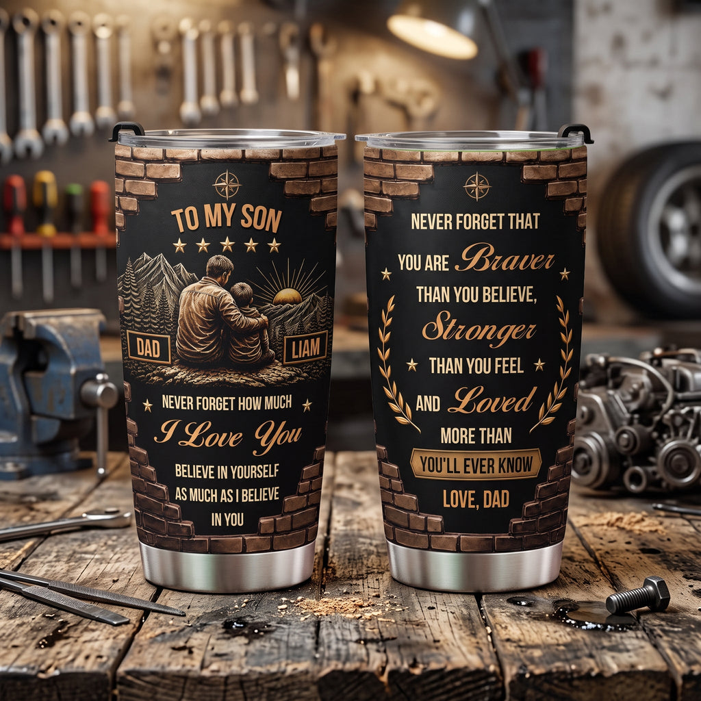 Personalized Birthday Gifts For Daughter Son Just Do Your Best - Personalized Tumbler