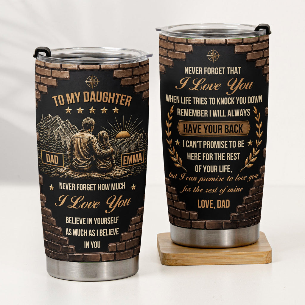 Personalized Birthday Gifts For Daughter Son Just Do Your Best - Personalized Tumbler