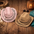She Is A Wildflower - Personalized Cowboy Hat