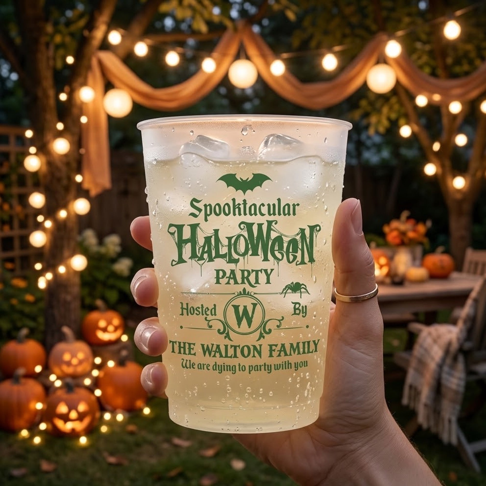 Spooktacular Halloween Party Cup - Personalized Cups