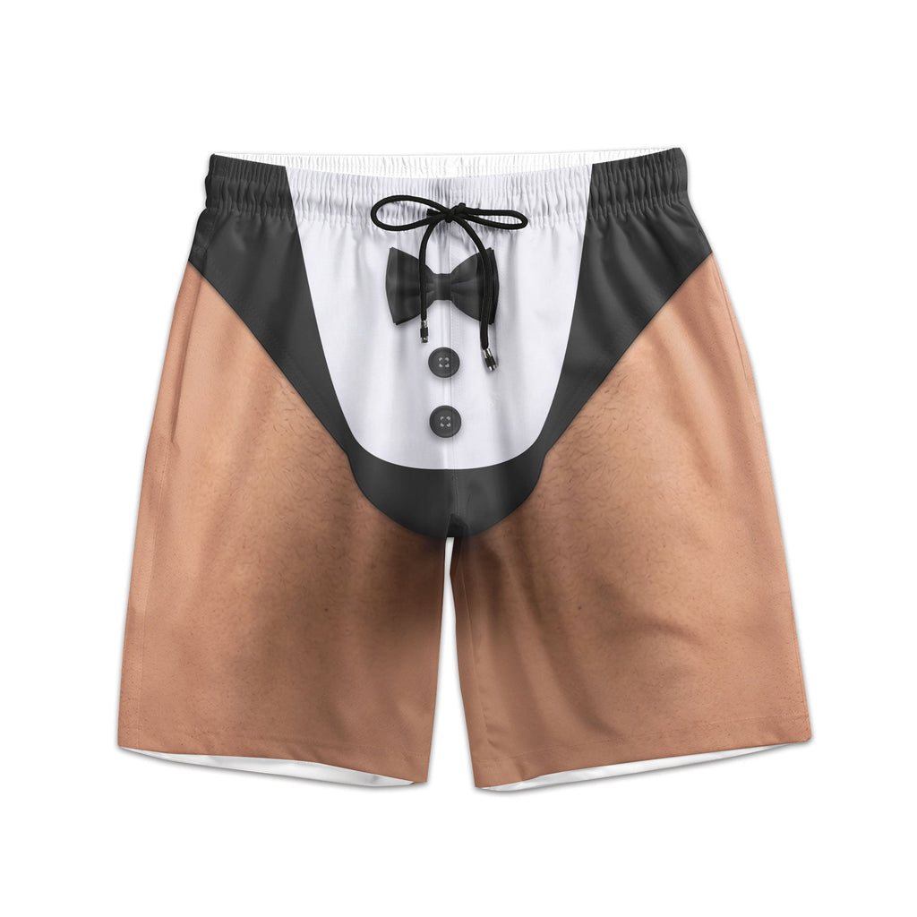 Summer Men’s Funny 3D Bachelor Party Shorts For Groom & Groomsmen, Halloween Costume - Personalized Shorts