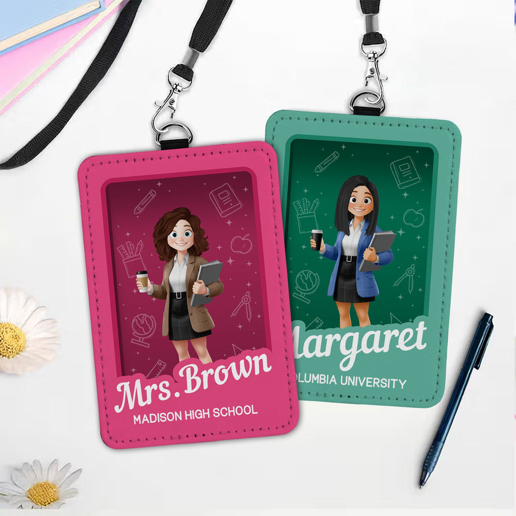 Teacher Toy Box - Personalized Badge Holder