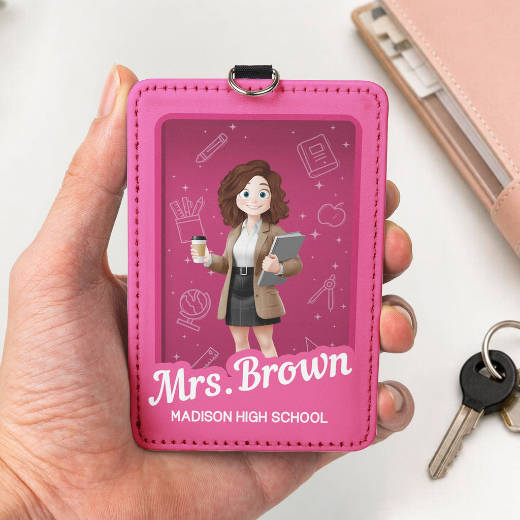 Teacher Toy Box - Personalized Badge Holder
