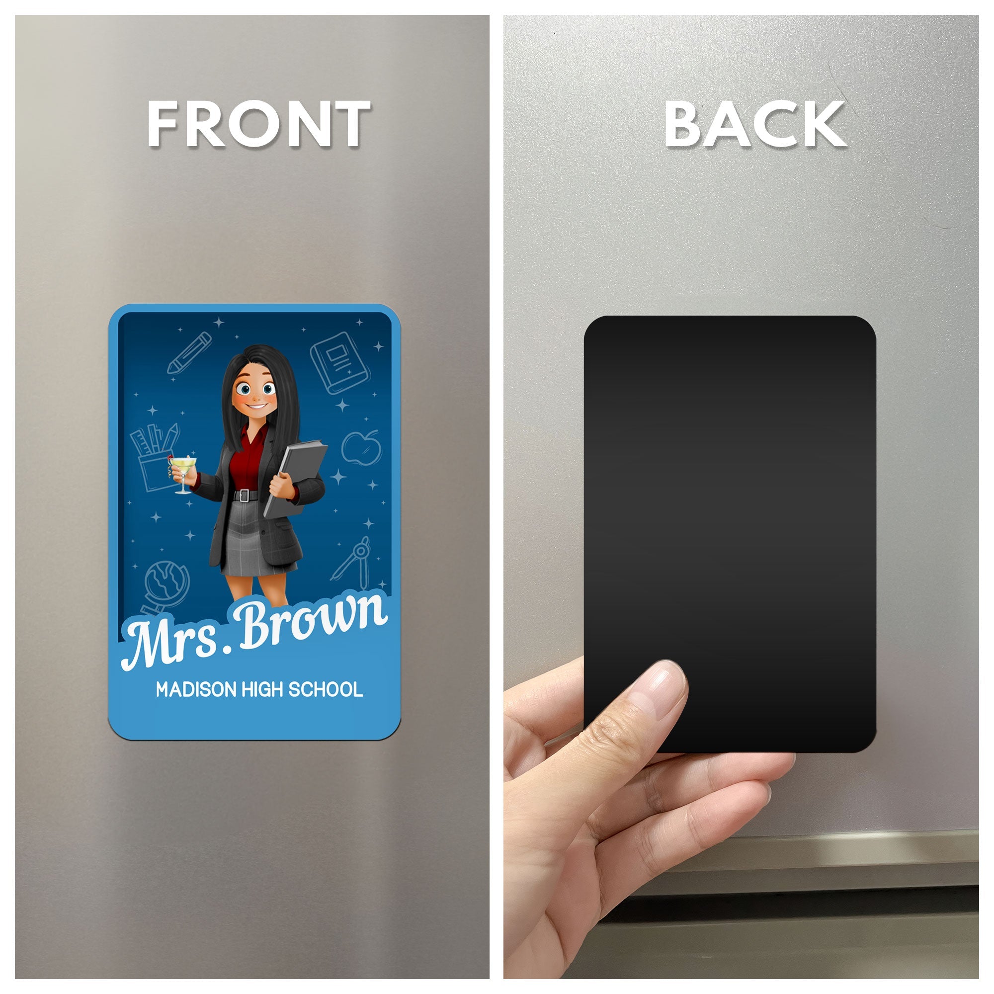 Teacher Toy Box - Personalized Magnet