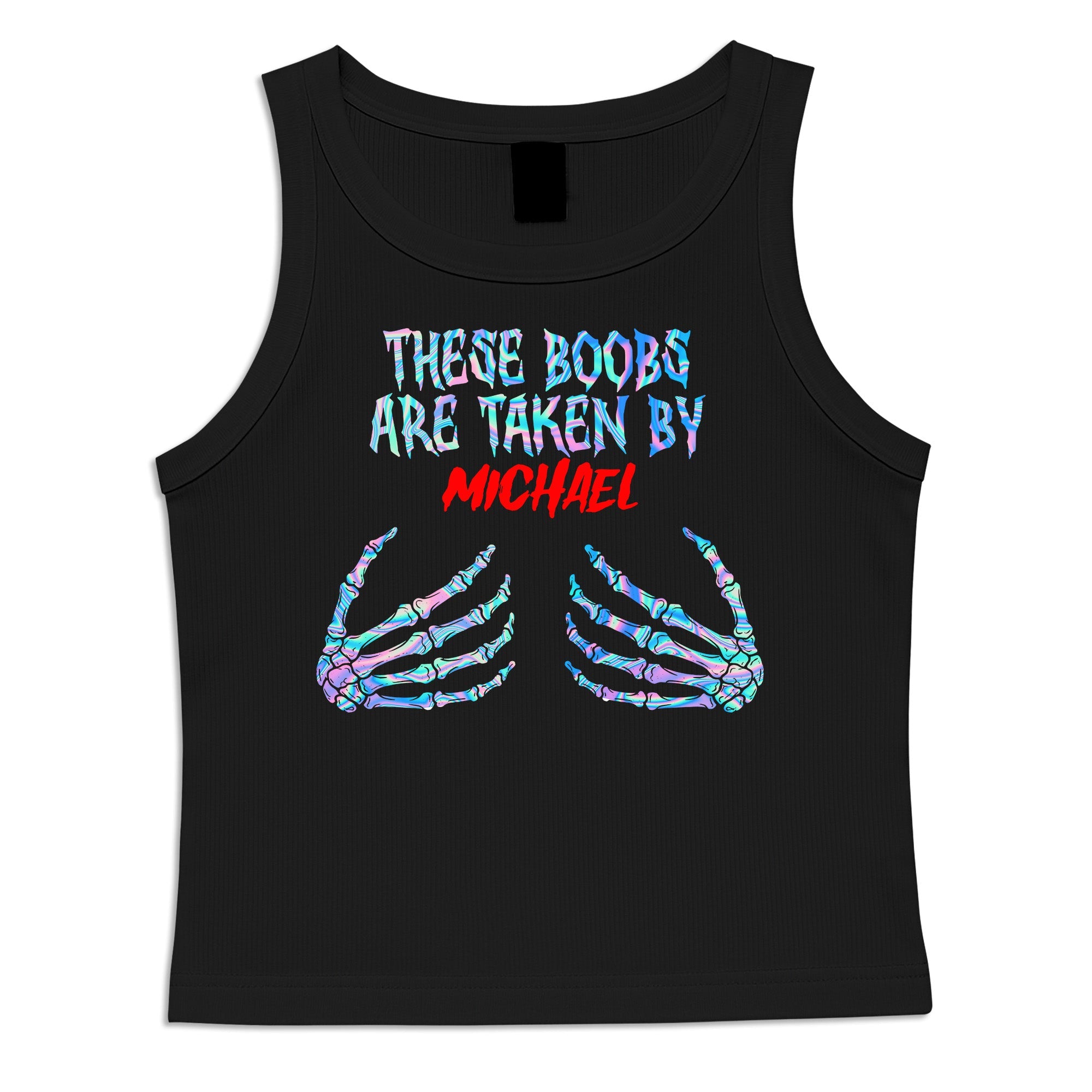 These B00Bs Are Taken Naughty Gifts For Wife - Custom Tank Top