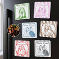 Turn Your Photo Into Art - Friendship Thank You Gift For Besties, Sisters - Personalized Magnet