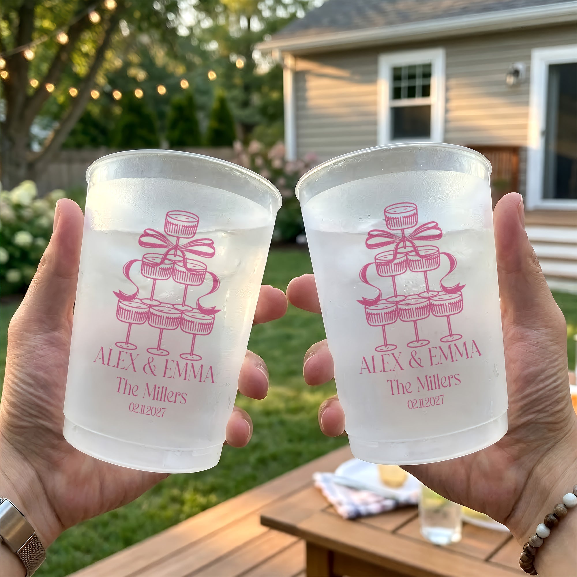 Wedding Decorations & Favors Custom Couple's Names New Version Party Cups - Personalized Cups