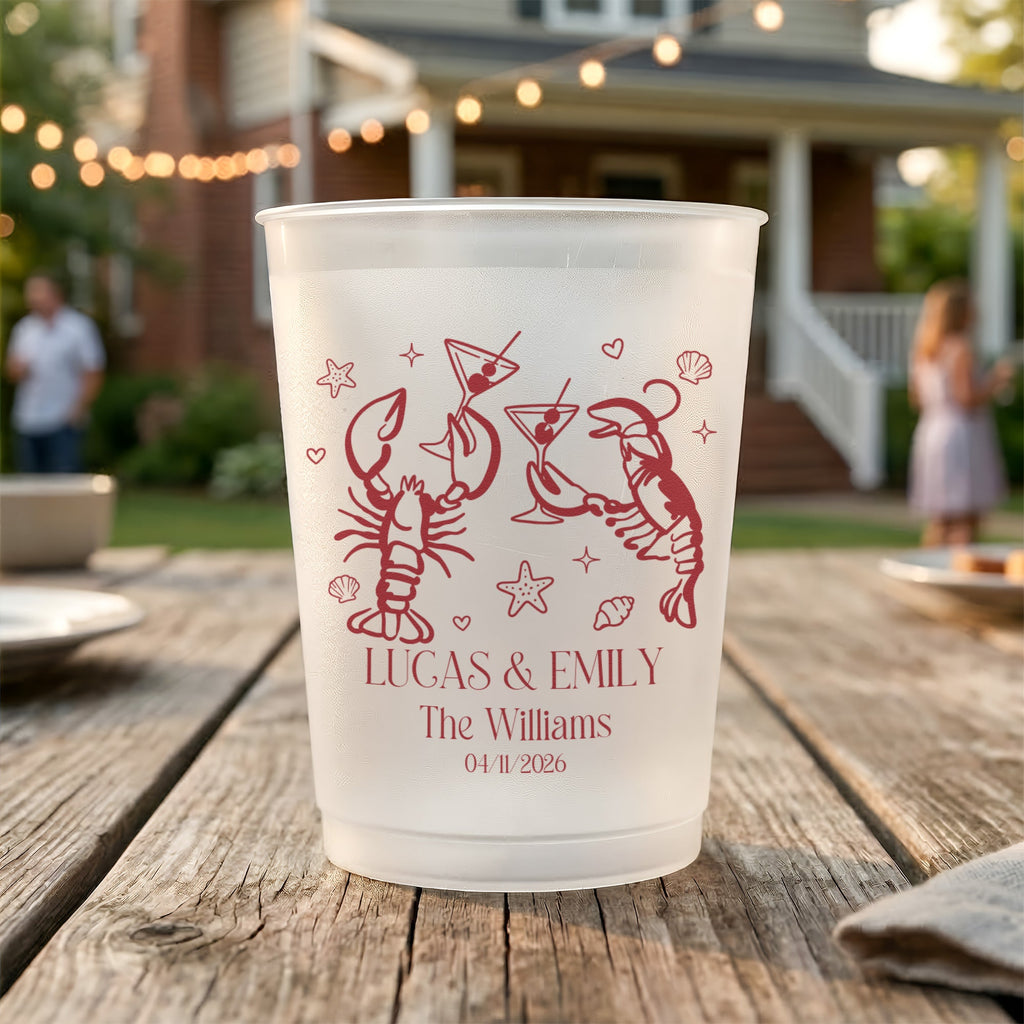 Wedding Decorations & Favors Custom Couple's Names New Version Party Cups - Personalized Cups