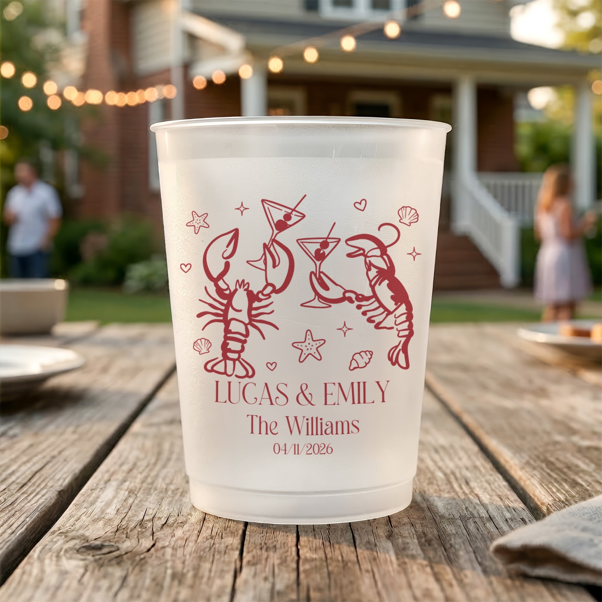 Wedding Decorations & Favors Custom Couple's Names New Version Party Cups - Personalized Cups